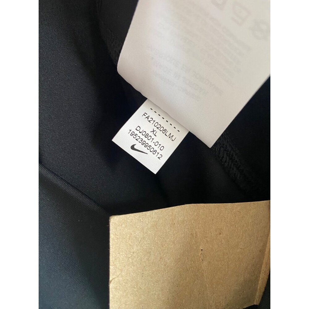 size XL NWT Nike Women's Yoga Black 7/8" High Rise tight fit Legging (DJ0801-010 - Picture 11 of 12